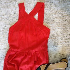 A New Day Red Midi Dress - XS